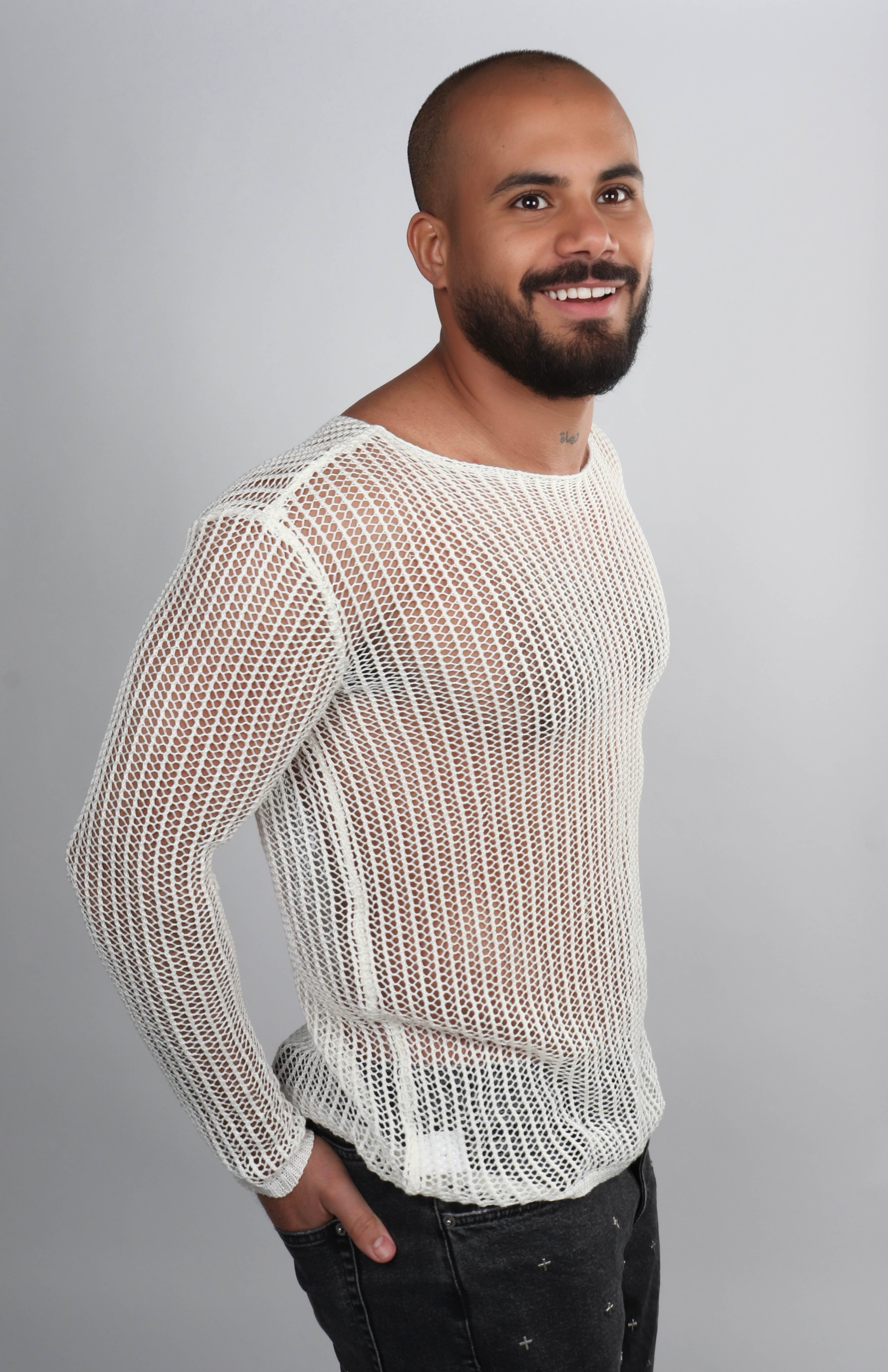 Ezra Langarm-T-Shirt