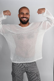 Michael Langarm-T-Shirt