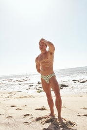 CARIOCA BOY SWIM BRIEF RIO GREEN/COCONUT MILK