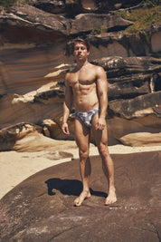 CARIOCA BOY SWIM BRIEF BLACK ONYX/WHITE