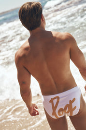 CARIOCA BOY SWIM BRIEF COCONUT MILK