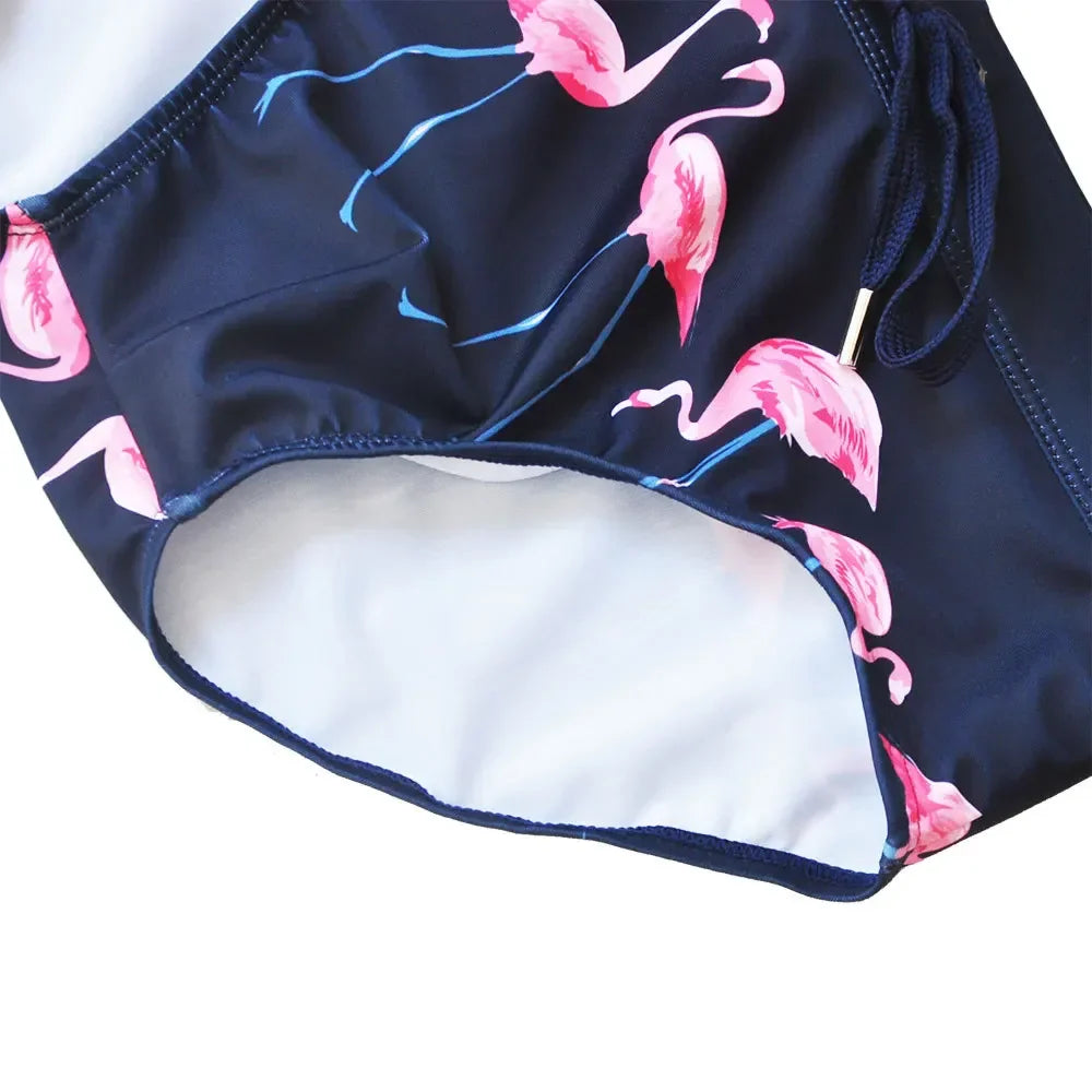 Flaming Flamingo Badehose